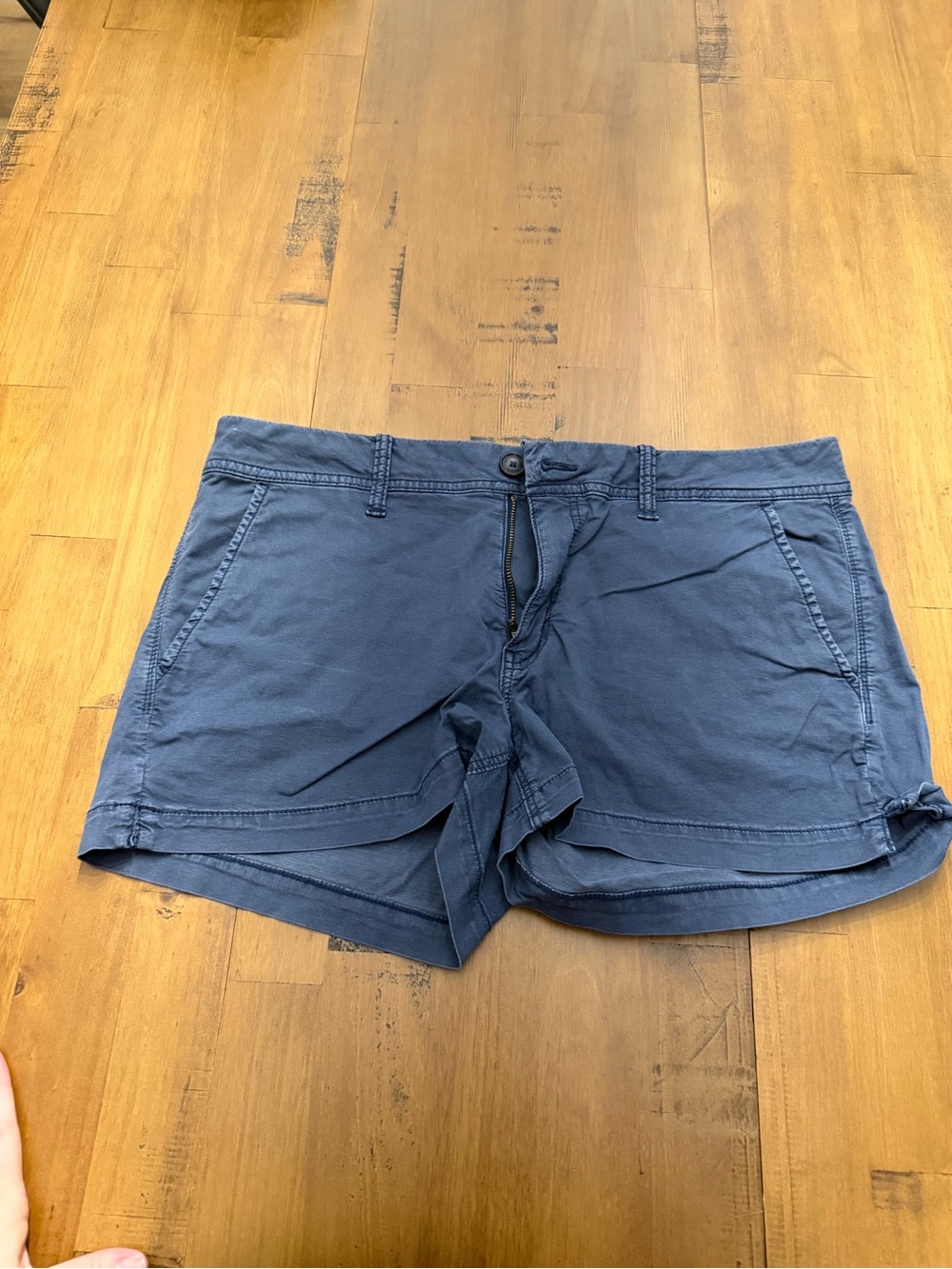 American Eagle Outfitters Navy Blue Bermuda Shorts